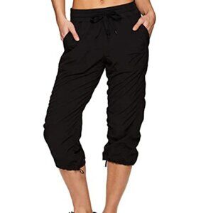 RBX Active Women's Drawstring Cuff Capri Pant - S